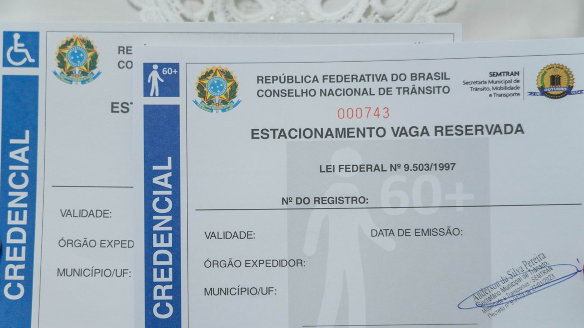 Prazo para emissão de credenciais gratuitas para vagas de estacionamento de idosos e PcD é estendido em Porto Velho - News Rondônia