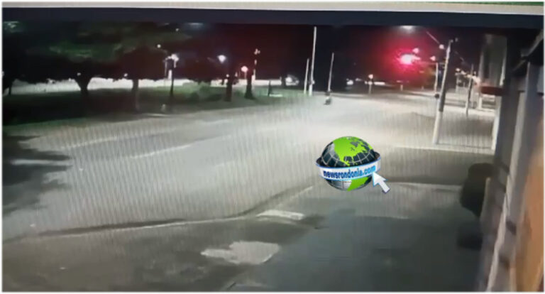 Câmera registra acidente que matou militar da Base Aérea em Porto Velho