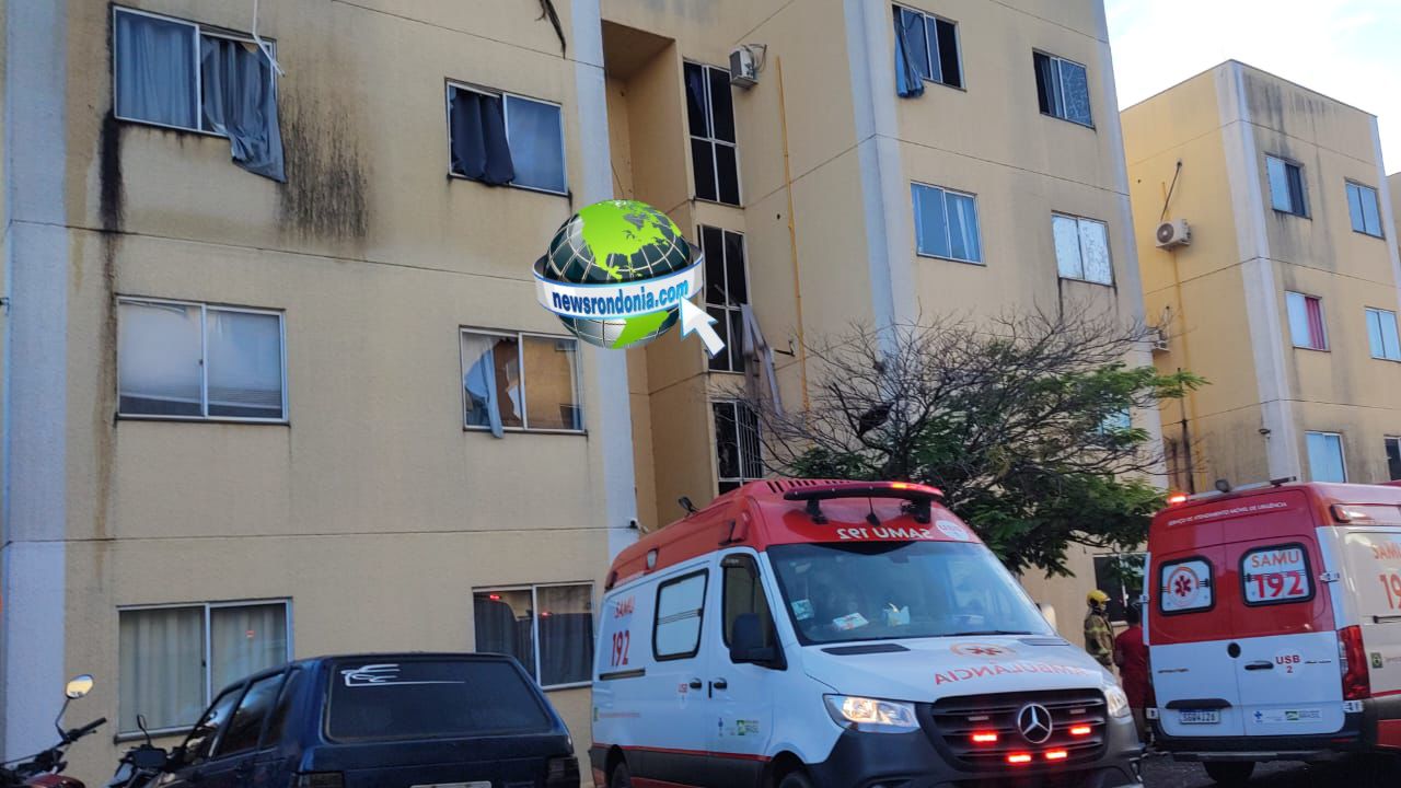 Explosão em condomínio deixa dois feridos na zona sul de Porto Velho