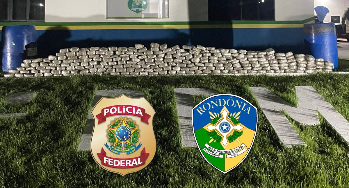 Polícia Federal e Polícia Militar combatem o tráfico de drogas em Rondônia