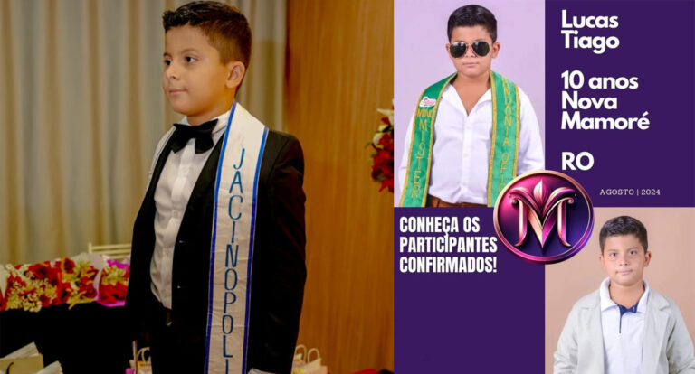 Representante do interior de Nova Mamoré competirá em Concurso Nacional de Beleza Infantil