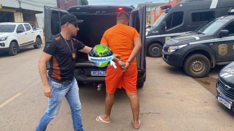 Denarc prende foragido do Amazonas com 65 anos de cadeia para cumprir