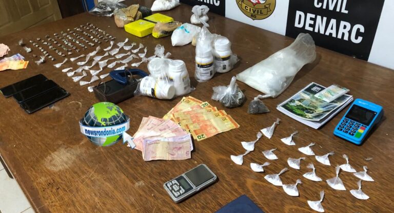 Denarc prende traficante e fecha laboratório de drogas na zona sul