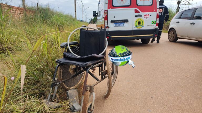 Motorista foge depois de atropelar cadeirante na zona leste