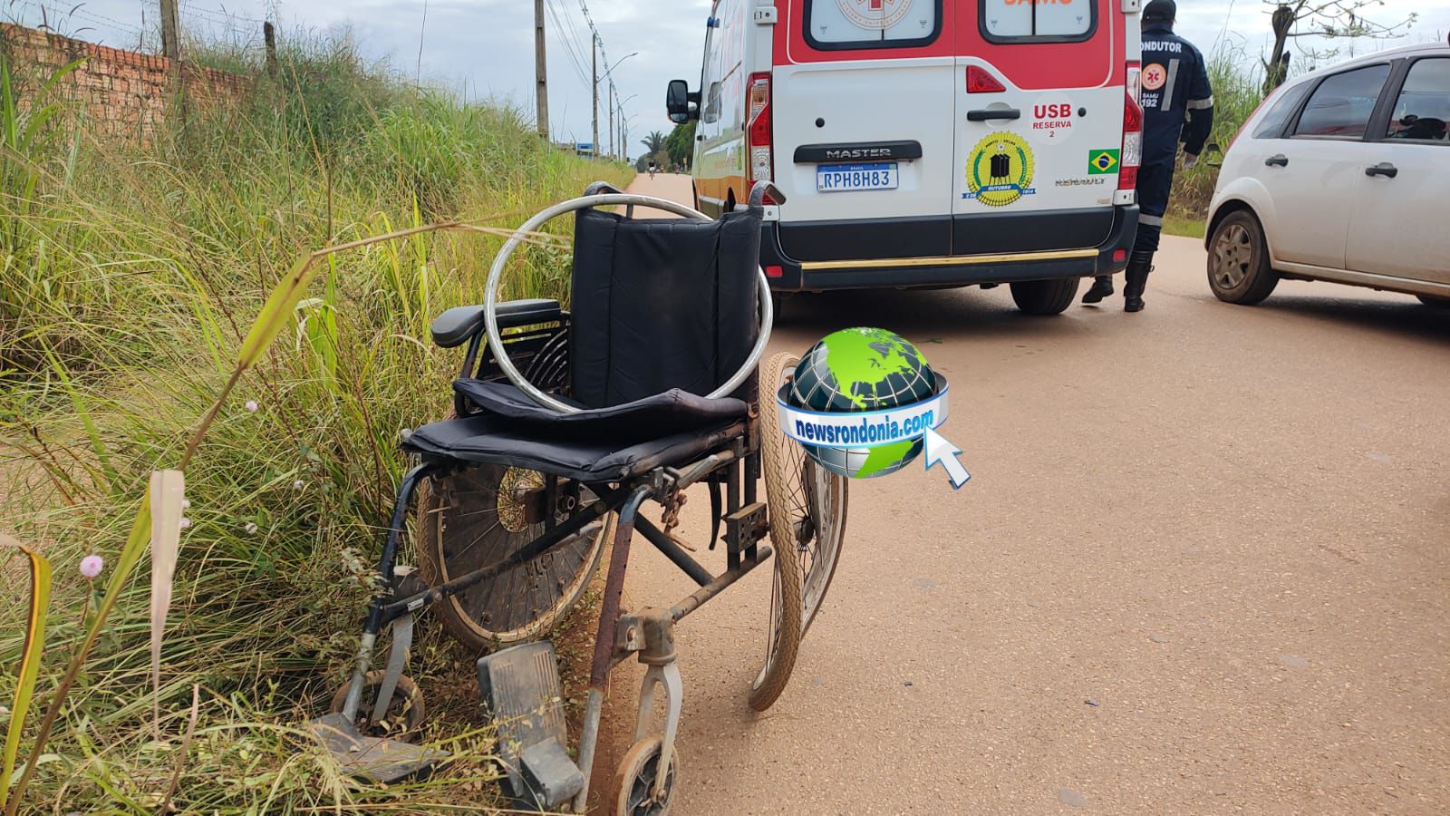 Motorista foge depois de atropelar cadeirante na zona leste