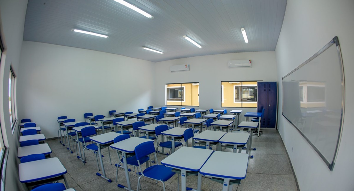 Escola entregue pelo Governo de RO no distrito Estrela Azul se tornou referência em estrutura e acolhimento