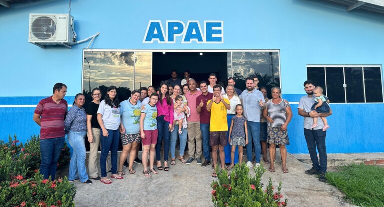 Deputado Cássio Gois investe 50 mil reais na Apae de Primavera de Rondônia