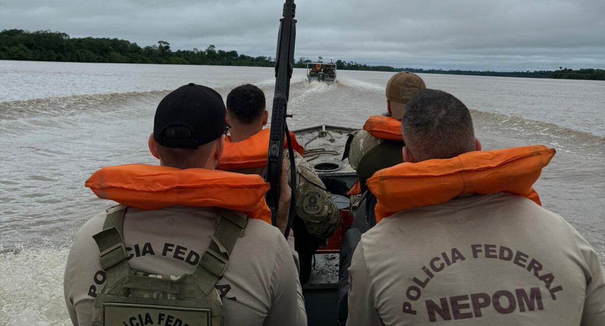 ELDORADO: PF realiza operação para coibir garimpo ilegal em Rondônia