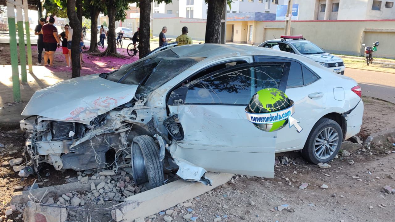 Motorista de Corolla é preso embriagado após causar acidente na zona leste - News Rondônia