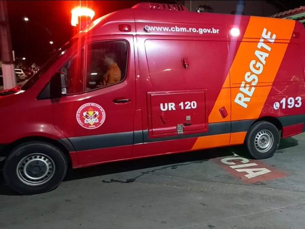 Trabalhador é socorrido após se envolver em acidente de trânsito - News Rondônia