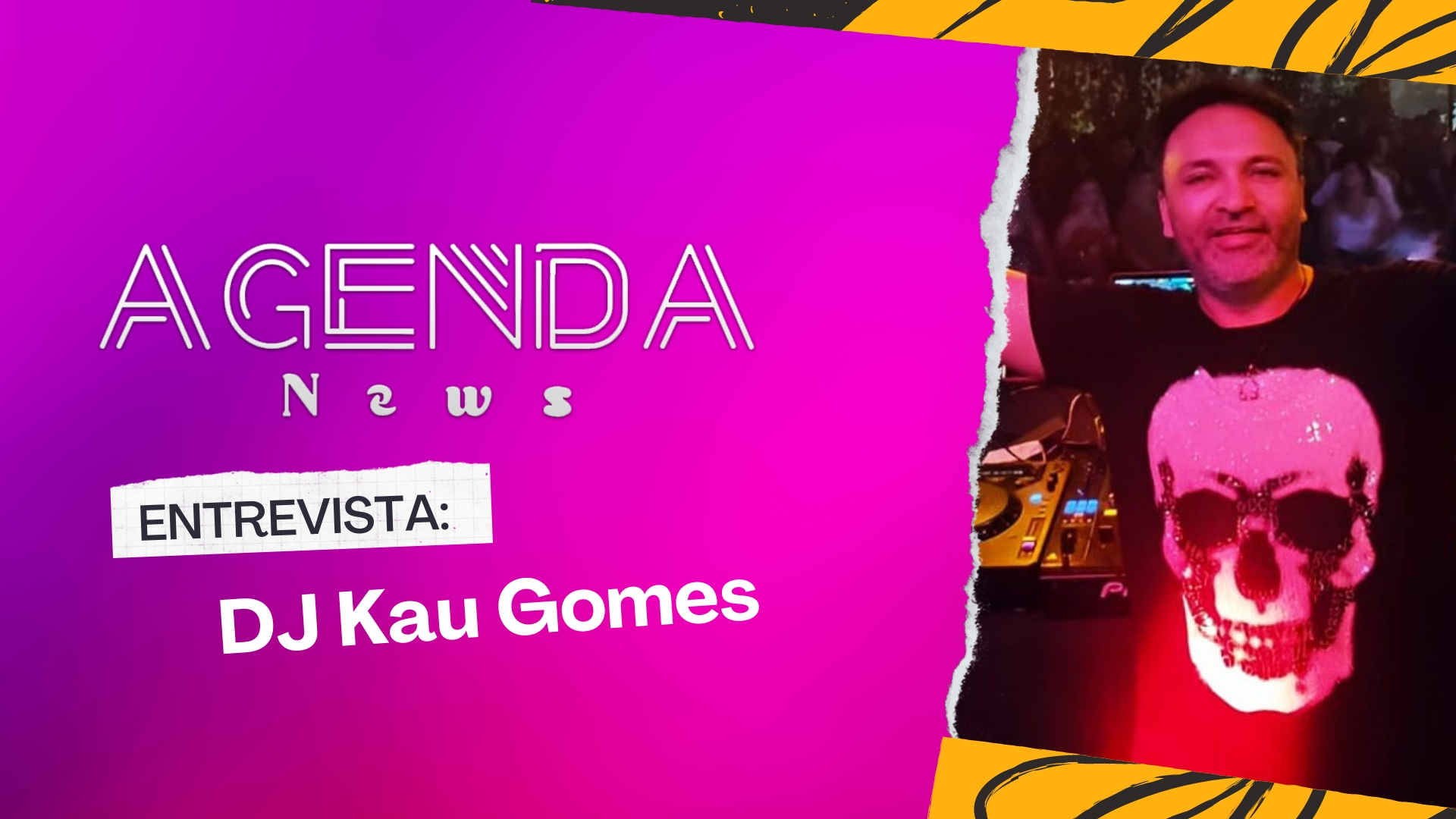 Programa Agenda News entrevista: DJ Kau Gomes - News Rondônia
