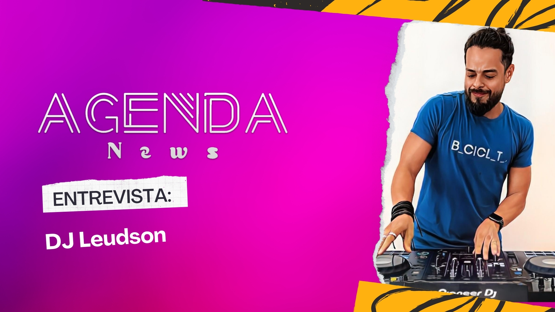 Programa Agenda News entrevista: DJ Leudson - News Rondônia