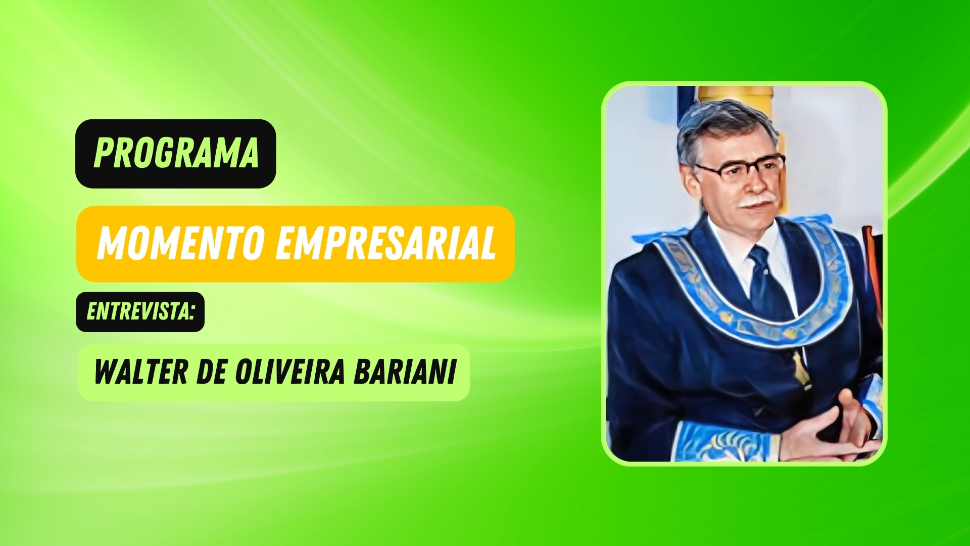 Momento Empresarial entrevista: Walter de Oliveira Bariani - News Rondônia