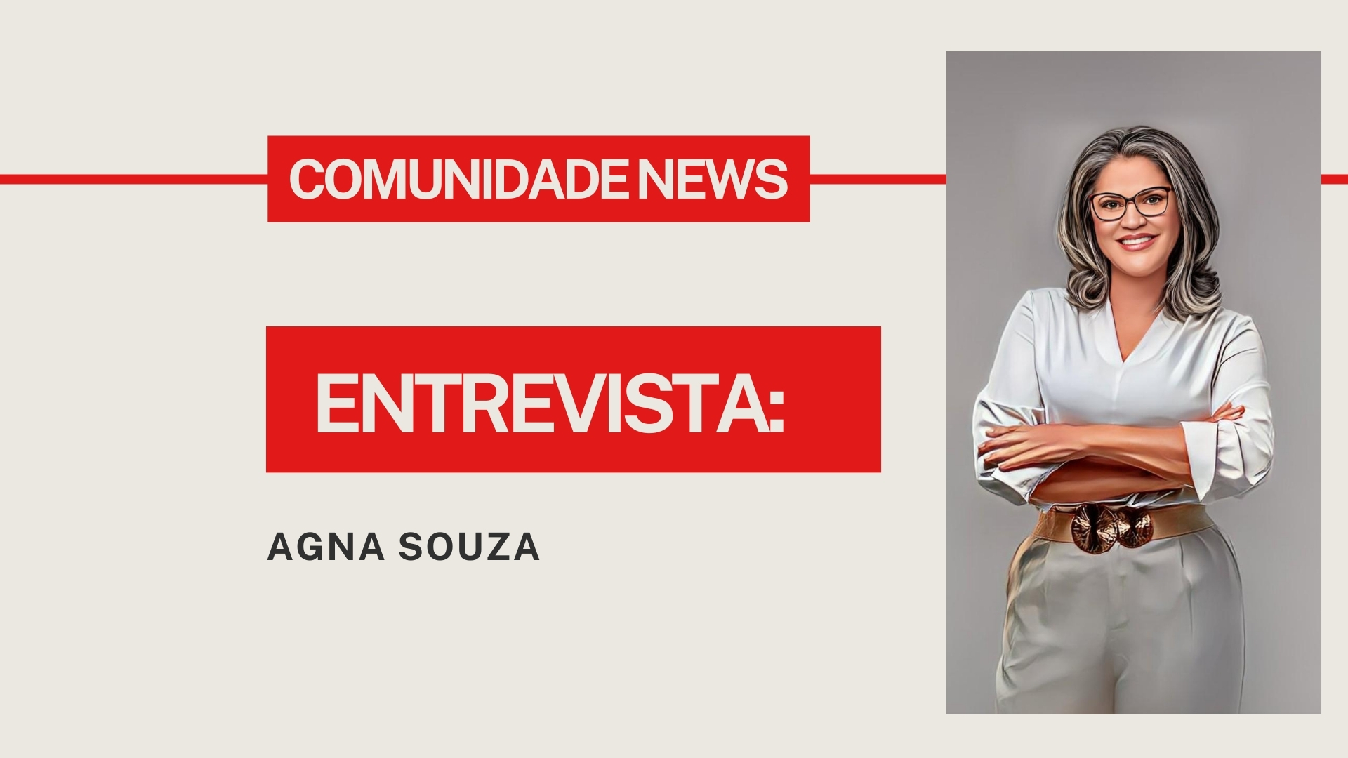 Programa Comunidade News entrevista: Agna Souza - News Rondônia