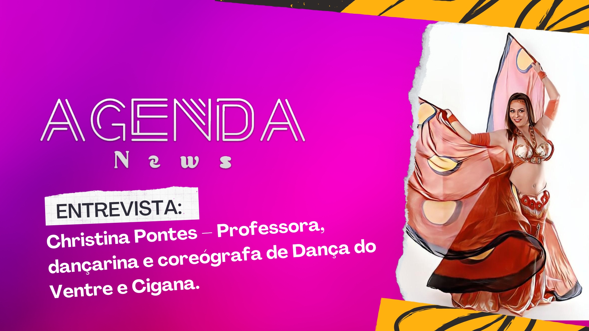 Programa Agenda News entrevista: Christina Pontes - News Rondônia