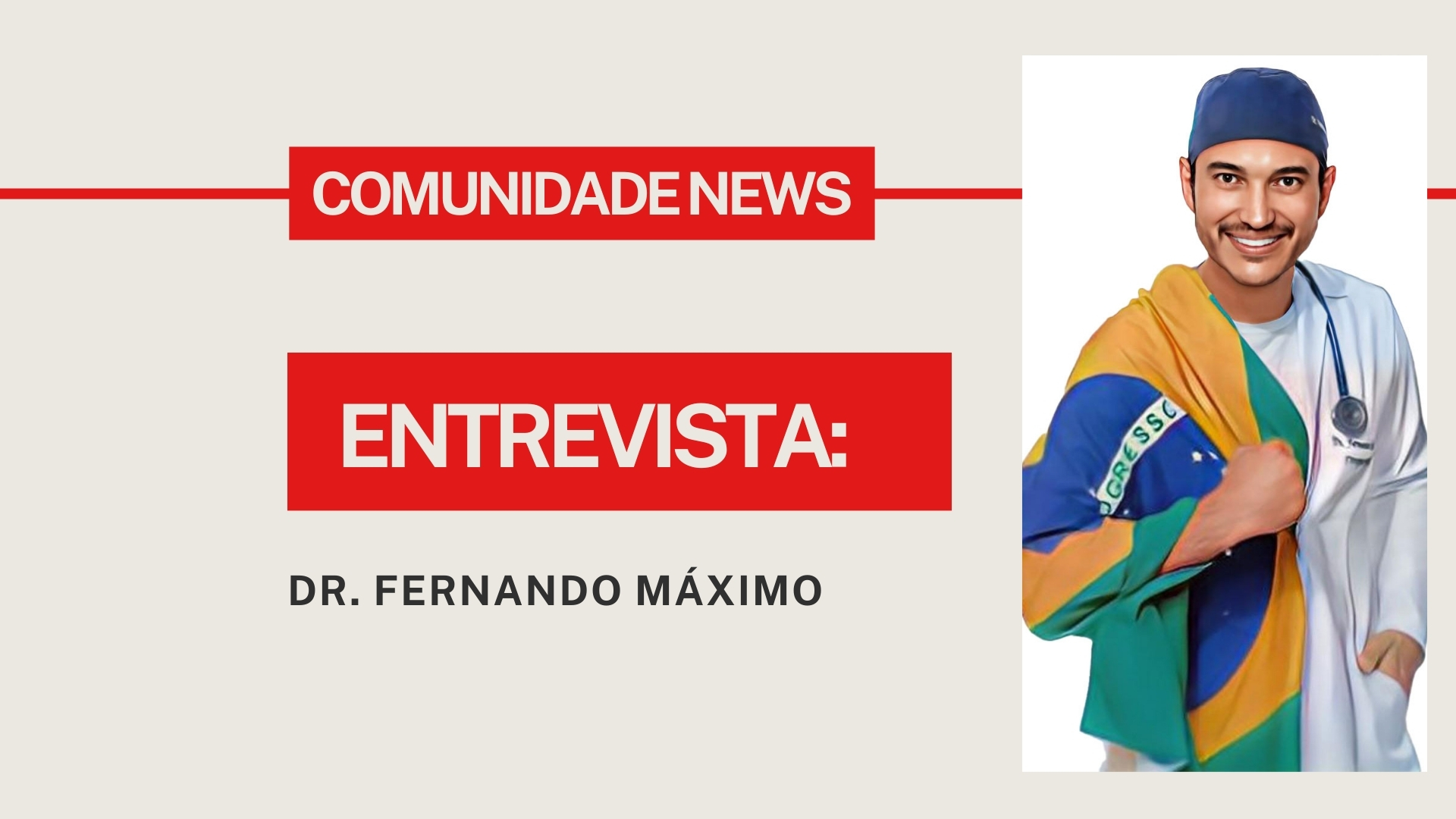 EDIÇÃO EXTRA - Programa Comunidade News entrevista: Dr. Fernando Máximo - deputado federal - News Rondônia