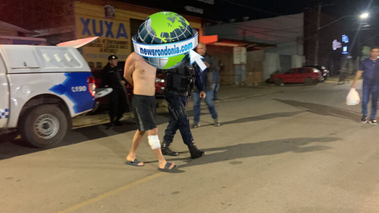 Homem é preso após agredir esposa e quebrar carro de aplicativo durante ataque de fúria - News Rondônia