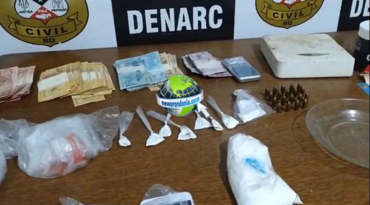 FACHADA: Denarc prende trio com drogas em lava-jato usado como boca de fumo - News Rondônia