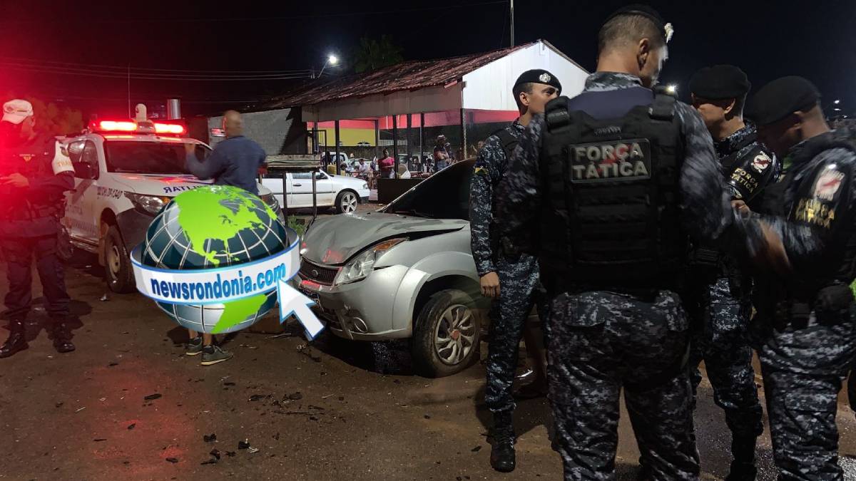 Casal é detido com drogas após perseguição e acidente na zona sul