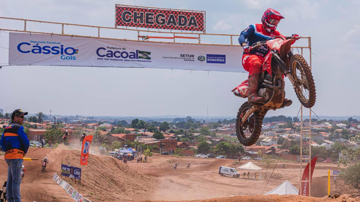 Cacoal se prepara para o Campeonato Estadual de Motocross com apoio do deputado Cássio Gois - News Rondônia