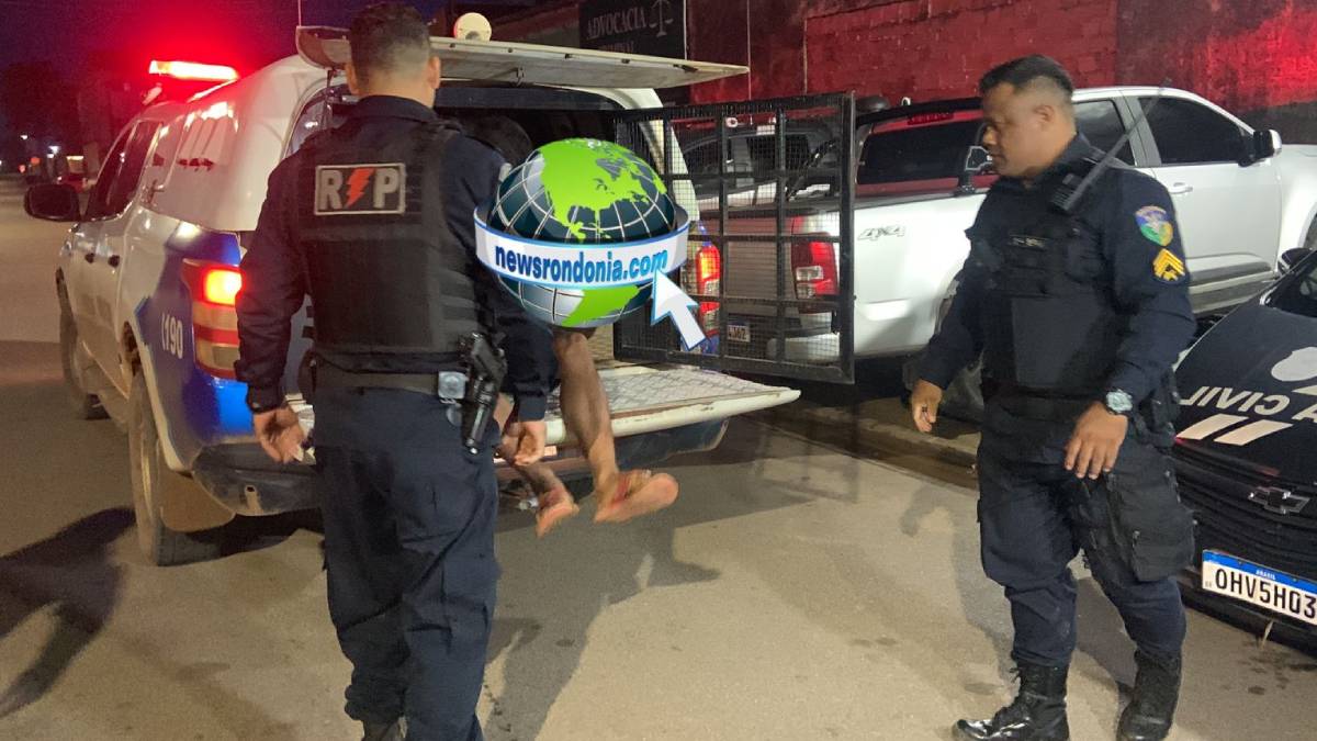 ATUALIZADA: Dupla é flagrada com drogas após ser atacada a tiros na zona leste - News Rondônia