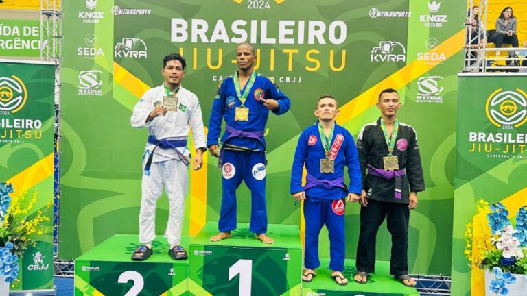 Atletas de Rondônia conquistam 24 medalhas em excelente atuação no Campeonato Brasileiro de Jiu-jitsu