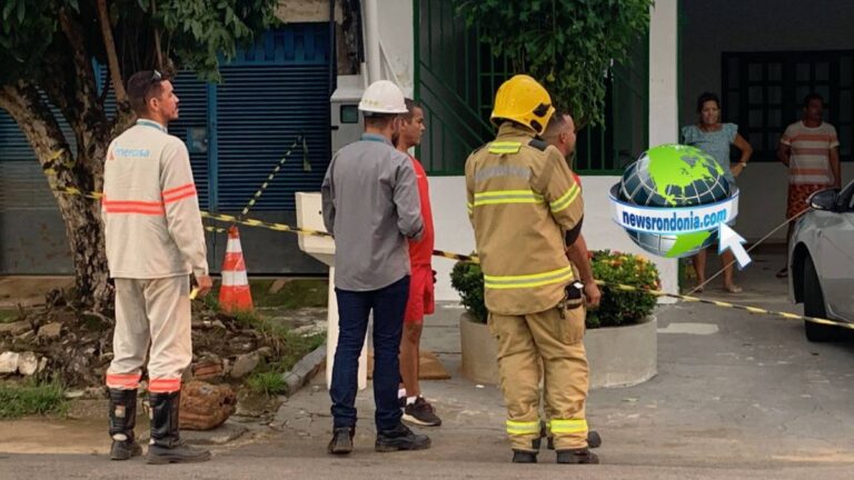 Fios de alta tensão caem durante curto e atingem Corolla no bairro Embratel - News Rondônia