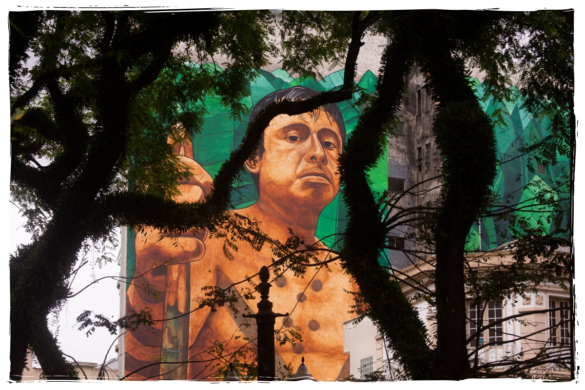 Em São Paulo, imagem de Ari Uru-Eu-Wau-Wau chama a atenção para o indígena assassinado em Rondônia - News Rondônia