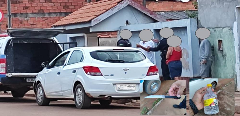 Homem ameaça esposa após ela negar dinheiro para compra de cachaça em Vilhena