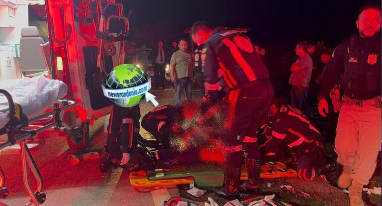Acidente entre carro e moto deixa um morto e outro ferido na BR-364 - News Rondônia