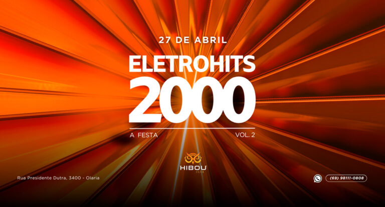 Eletrohits 2000 vol.2 - o sucesso está de volta! - News Rondônia