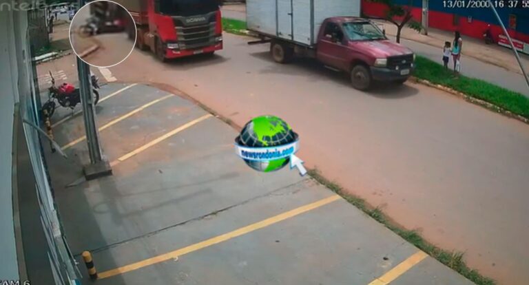 VÍDEO: Motociclista quase é esmagado por carreta na Avenida Guaporé em Porto Velho - News Rondônia