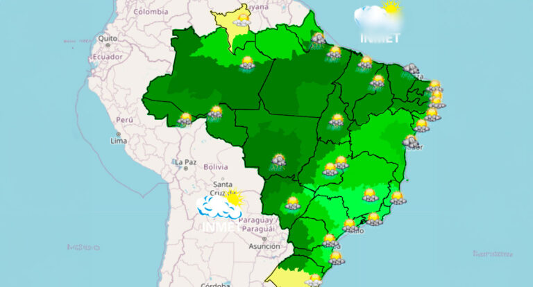 INMET lança alerta para chuvas pontuais, mas com grau de severidade - News Rondônia