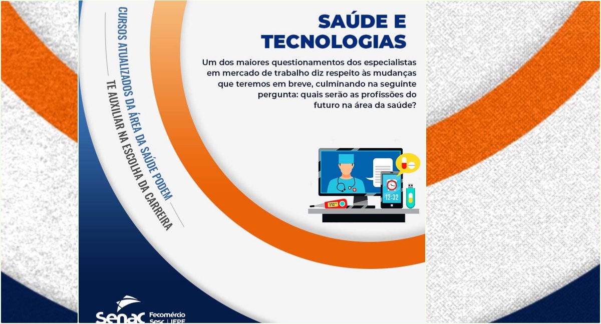 SENAC/RO: Como cursos atualizados da área da Saúde podem te auxiliar na escolha da carreira?