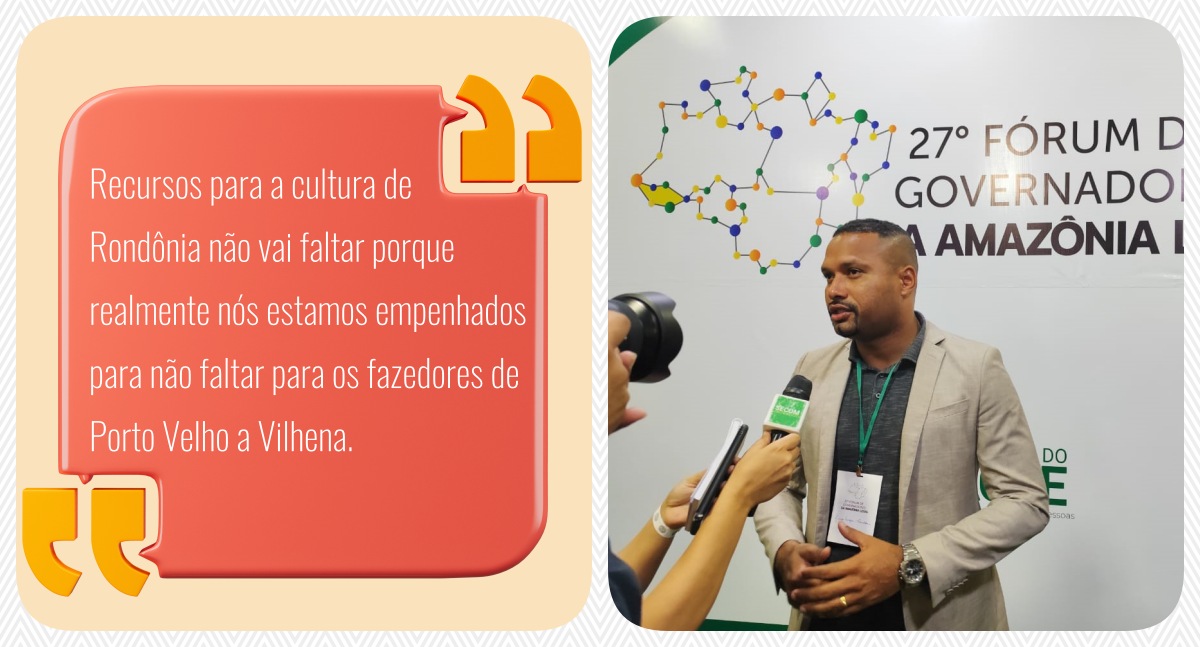 Júnior Lopes anseia investimentos na Cultura para fortalecer economicamente a Amazônia - News Rondônia