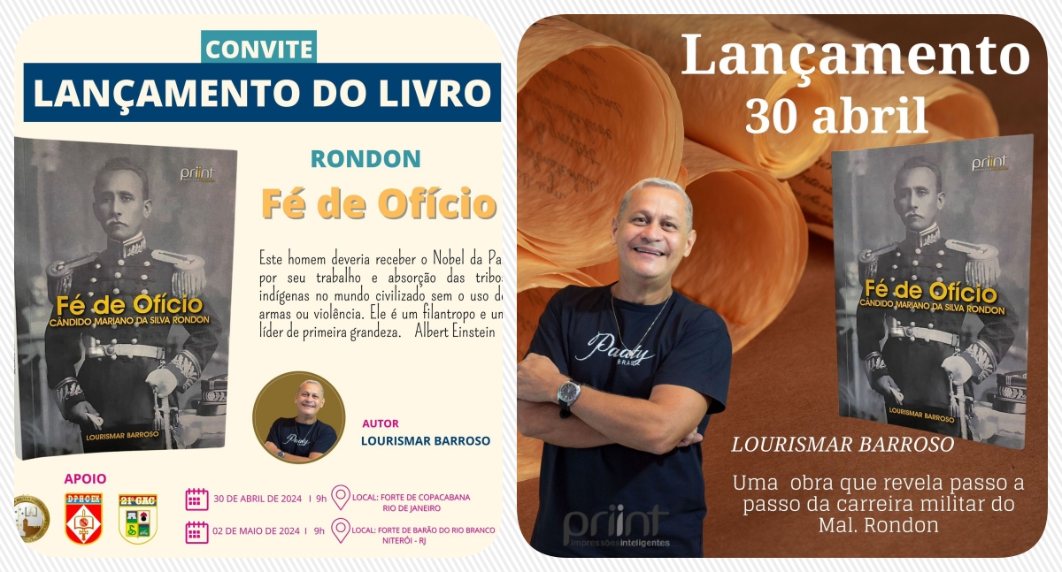 Lançamento do livro 'Rondon, Fé de Ofício' - News Rondônia