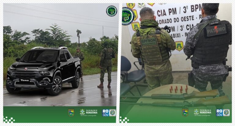 Operação Protetor das Fronteiras e Divisas: sucesso na apreensão de armamento em Rondônia - News Rondônia