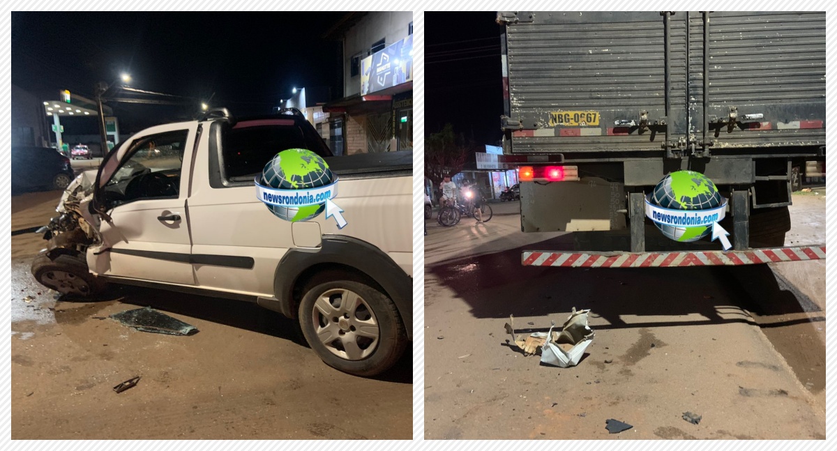 URGENTE: Motorista fica ferido em colisão com caminhão na zona leste de Porto Velho - News Rondônia