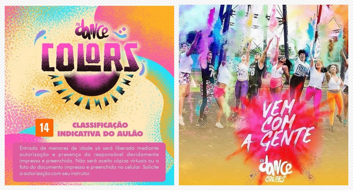 Agenda News: Explosão de Cores e Alegria no Aulão FitDance Colors - News Rondônia