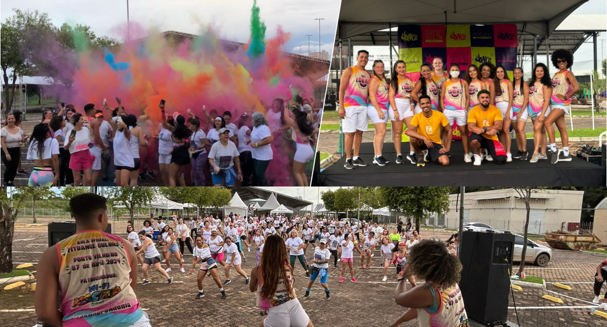 Dance Colors: Uma Explosão de Alegria, Dança e Cores em Porto Velho