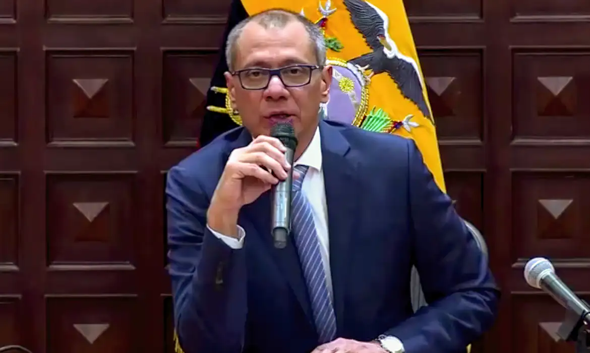 Ex-vice-presidente do Equador retorna à prisão após alta hospitalar