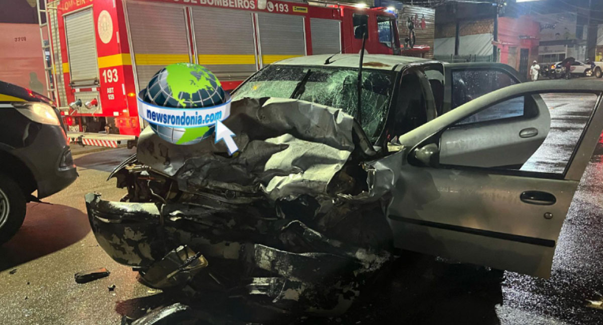 ATUALIZADA: Motorista morre em grave acidente entre carros na zona sul de Porto Velho - News Rondônia