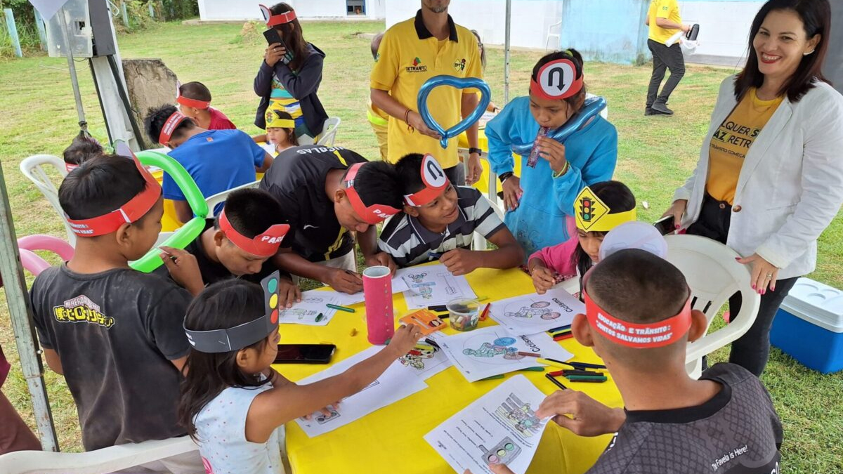 Ação Cívico-Social é apresentada pelo Detran-RO em comunidade indígena de Porto Velho - News Rondônia