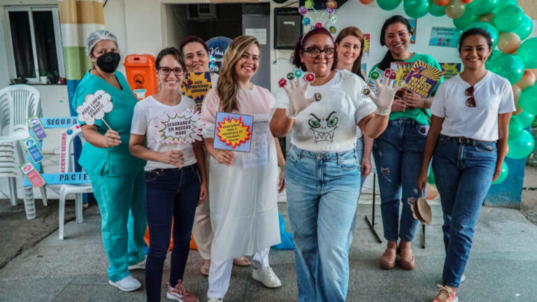 “Lavar as mãos salva vidas” é tema de workshop criativo no Hospital e Pronto Socorro João Paulo II - News Rondônia