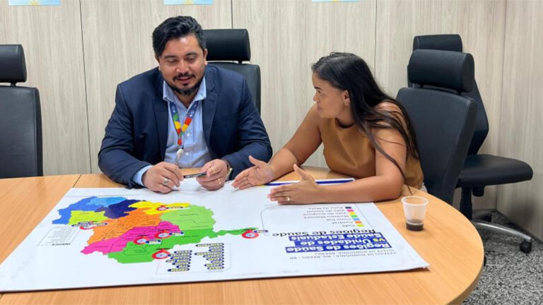 Obra do Hospital Regional de Guajará-Mirim avança para 52%, Dra Taíssa trata sobre plano de administração com a Sesau - News Rondônia