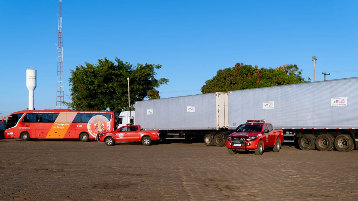 Doações do governo de Rondônia já estão a caminho do RS - News Rondônia