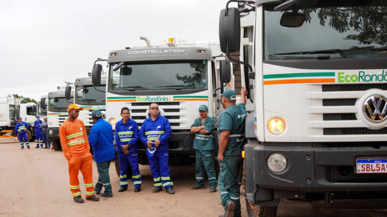 Porto Velho conta com frota de veículos novos para recolhimento do lixo na capital e nos distritos - News Rondônia