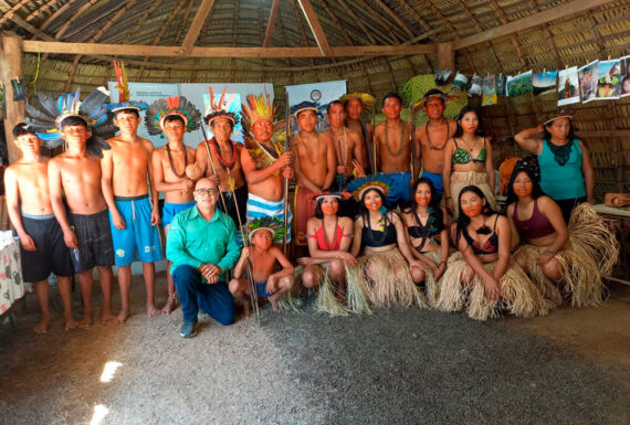 Etnias indígenas visitam vitrines tecnológicas durante 11ª Rondônia Rural Show Internacional - News Rondônia