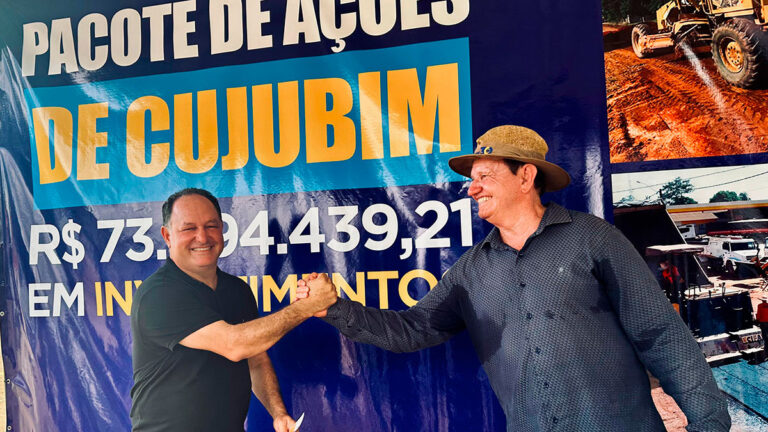 Deputado Pedro Fernandes participa de lançamento de pacote de ações em Cujubim