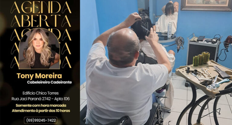 Tony Moreira: Uma Inspiração e Superação pelo amor ao trabalho